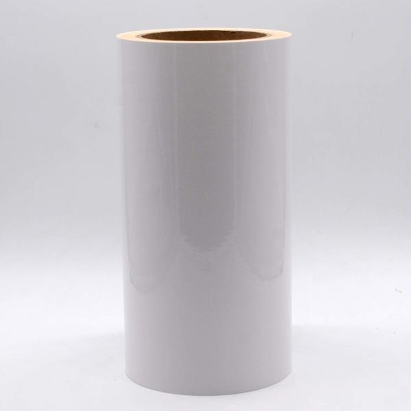 ESD Anti Static Label Material 1Mil Gloss White Strong Adhesive Polyimide