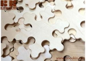 Wholesale 10 Wood Snowflakes - Unfinished Wooden Craft Supplies wooden christmas craft from china suppliers