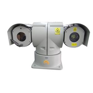 Wholesale Car Mounted PTZ Laser Camera / Cooled Thermal Camera 30X Optical Zoom For Police Patrol from china suppliers