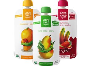 Wholesale Custom Printed Spout Pouch Packaging , Reusable Disposable Baby Food Pouches With Spout from china suppliers