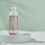 Transparent Pink 3.38oz 100ml Face Mist Spray Bottle