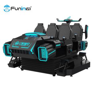 Wholesale 9D Virtual Reality 6 Seats VR dark mars Cinema Simulator Game Machine from china suppliers