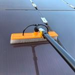 Customized Manual Water Spray Brush for Washing Photovoltaic Farms 7.5m Max
