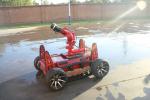 6-Wheel Independent Chassis All-Terrain Wheeled Firefighting Robot Fire Fighting