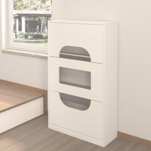 Wholesale -Made Mirrored Shoe Storage with Assembly Required from china suppliers