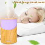 160ml Portable Wood Grain Oil Diffuser For Hotel