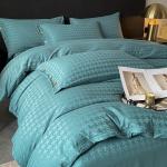 Add a Touch of Luxury to Your Bedroom with this Satin Jacquard Four Piece