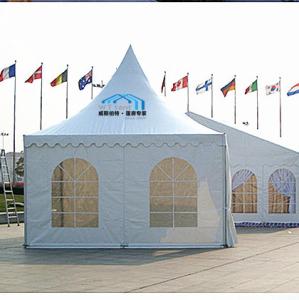 Wholesale Combined Pagoda Event Tent French Window Sidewalls Activity Festival Use from china suppliers