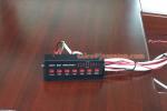 RED/BLUE super bright LED warning lightbar Ultra-thin , Puentes de luces，BALIZA