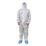 Breathable Chemical Protective Cleanroom Disposable Coverall Isolation Bunny