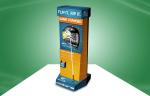 Golf Pole POP Cardboard Display Stands With Eye - catching Design