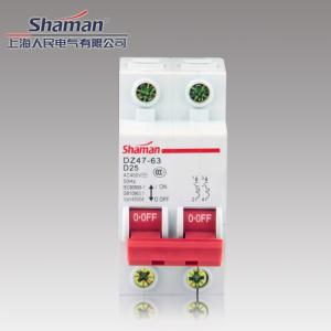 Wholesale High quality good price DZ47-63D-2P-25A Mini circuit breaker,murray circuit breakers from china suppliers