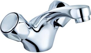 Wholesale Contemporary Chrome Basin Mixer Faucet with Ceramic Valves T8063 from china suppliers