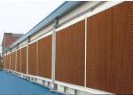 Corrugated Cellulose Greenhouse Evaporative Cooling System High Cooling