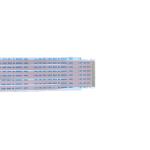 Thin Small Electronic Wire High Temperature Adhesive Tape 51-Pin