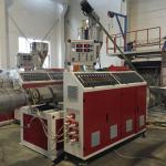 Professional PVC Pipe Making Machine For Construction Industry With ABB Inverter