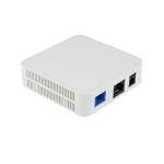 12V DC Power Supply EPON Equipment 1GE / 4GE With Plastic Casing Shell