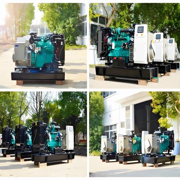 Customized Silent Portable Diesel Generator High Grade Components Small Diesel Generator Set