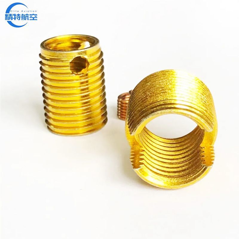 Unc 1, 2, 3, 4, 5, 6, 7, 8, 9, 10 Tapping Bushing Steel Wire Threaded Sleeve Self Tapping Threaded Insert in China