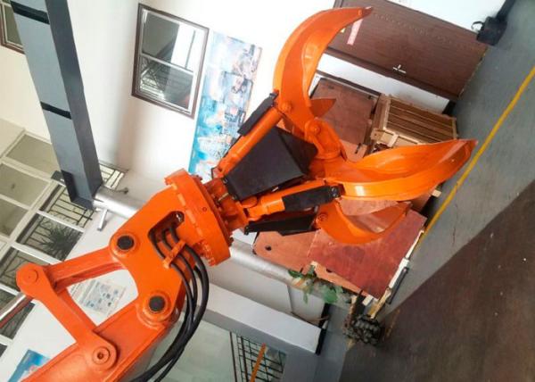 Planetary Pump Hydraulic Rotating Grapple Robust Structure For Grabbing Steel