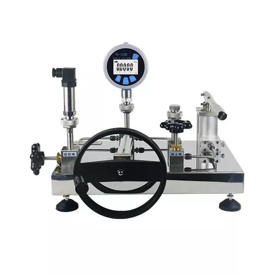 Desktop Hydraulic Piston Calibrator Dead Weight Tester Pressure Gauge Calibratio