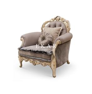 Wholesale Luxury New Model 1 2 3 European Design Royal Leather Sofa Set from china suppliers