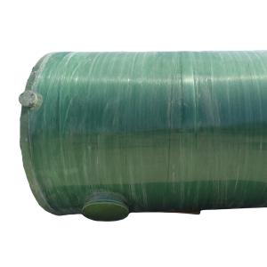 Wholesale Durable Cylindrical Vertical Frp Chemical Tank Filament Winding 4000mm*6700mm from china suppliers