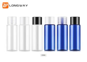 Wholesale 20ml Plastic PET Clear Container toner Bottle with Screw Cap Perfume Cosmetic bottle from china suppliers