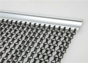 Wholesale 1.6 Mm Chain Link Curtain , Aluminium Chain Insect Door Fly Screen Curtain from china suppliers