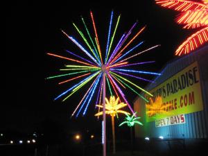 Wholesale led fireworks tree lights LED fireworks light from china suppliers