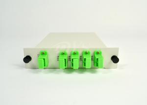 Wholesale LGX 1260~1650nm, 1*4 PLC ptical Fiber Splitter Cassette Type from china suppliers