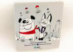Eco Friendly Paper Fridge Magnet Printing Art Paper Material EVA Foam Cardboard