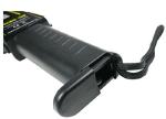 Black Hand Held Metal Scanner / Portable Wand Metal Detector With Headphone