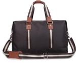 Personalized Luxury Travel Duffel Bags for Men with Leather Handles