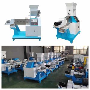 Wholesale 100-200kg/H Tilapia Floating Feed Extruder Machine Pet Feed Pellet Machine Screw Press from china suppliers