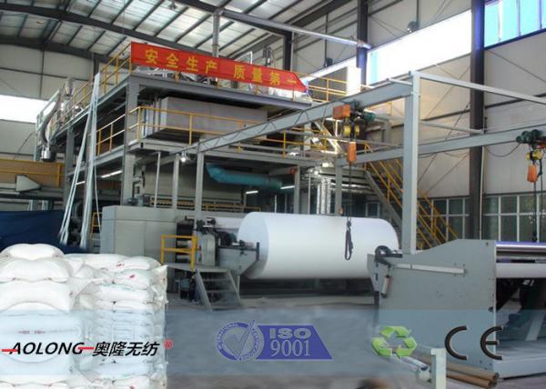 Quality 400KW SMS PP Non Woven Fabric Making Machine For Operation Suit 350m/Min for sale