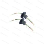 Custom Capsule Slip Rings Six Circuits 2A Current Rating Compact Design