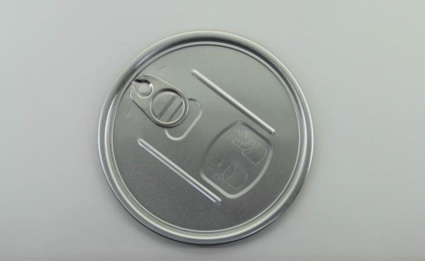 Airtight silk printing 401 # 99mm aluminium Easy Open lid , 0.21 - 0.23 mm