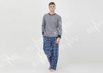 Plus Size Mens Luxury Sleepwear Spring Pajamas Functional Placket With One