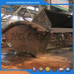 Horizontal Cyclone Separators Carbon Steel Dust Collection Circulating Fluidized