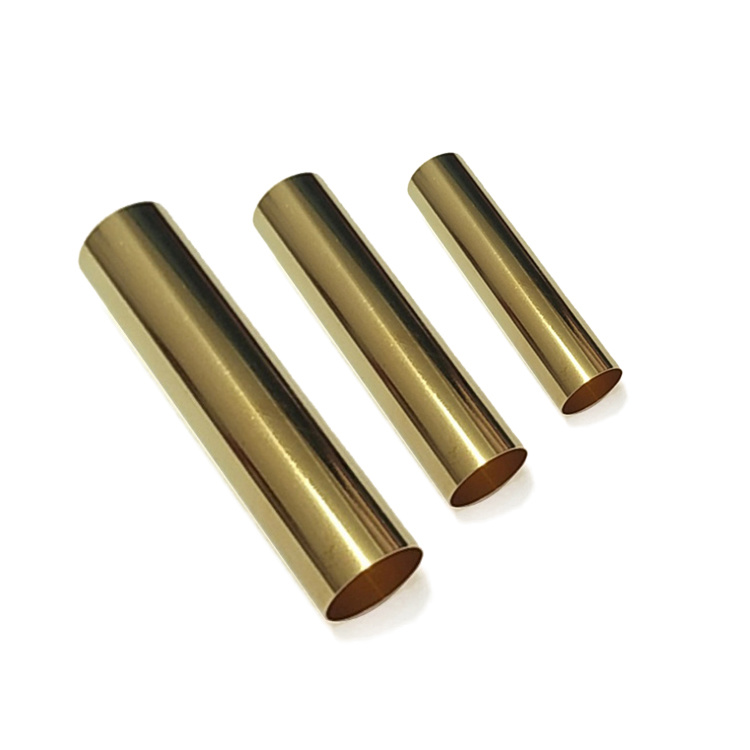 ASTM Seamless Copper Pipe 3mm Large Diameter 1050 Brass Tube