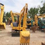 Used Komatsu PC55 Excavator 5.5 Ton Japan Mini Excavator Good Health with CAT