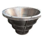 Stainless Steel Cylinder Coal Centrifuge Basket Wire Wrap V Shape Wedge Wire