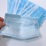 Health Protective Disposable Blue Mask , Triple Layer Mask High Level Protection