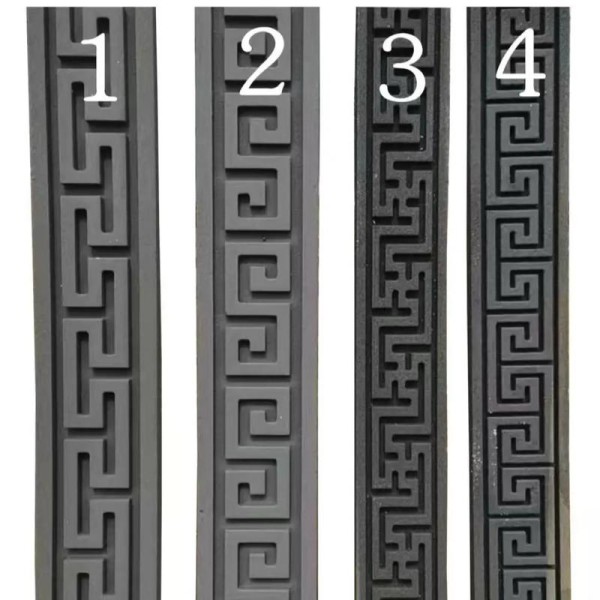 Modern Style Foamed Ceramic Relief Durable Eco-Friendly Customized Installation for Building Materials Decoration