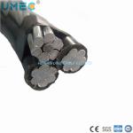 0.6/1kv 3 Strands Aluminum Conductor Triplex Service Drop XLPE Insulated ABC