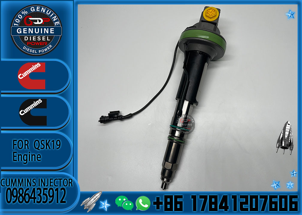 Quality New CUMMINS QSK19 QSK38 QSK50 Engine Diesel Fuel Injector 0986435912