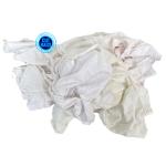 Industrial cleaning rags white t shirt rags bulk workshop wiping cloth shop
