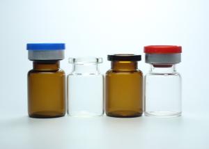 Wholesale Pharmaceutical 5ml Clear or Amber Mini Lyophilization Glass Vials With Cap from china suppliers