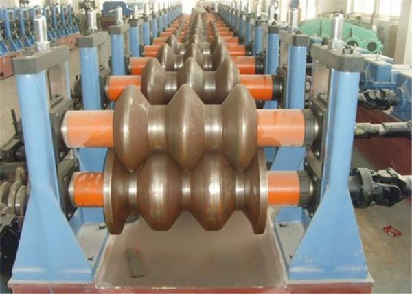 Quality W Beam Highway Guardrail Roll Forming Machine 380V 3phase GCR15 Roller 18-20MPa for sale